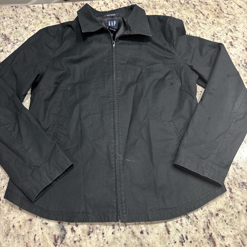 GAP Men's Black Lightweight Shirt Jacket